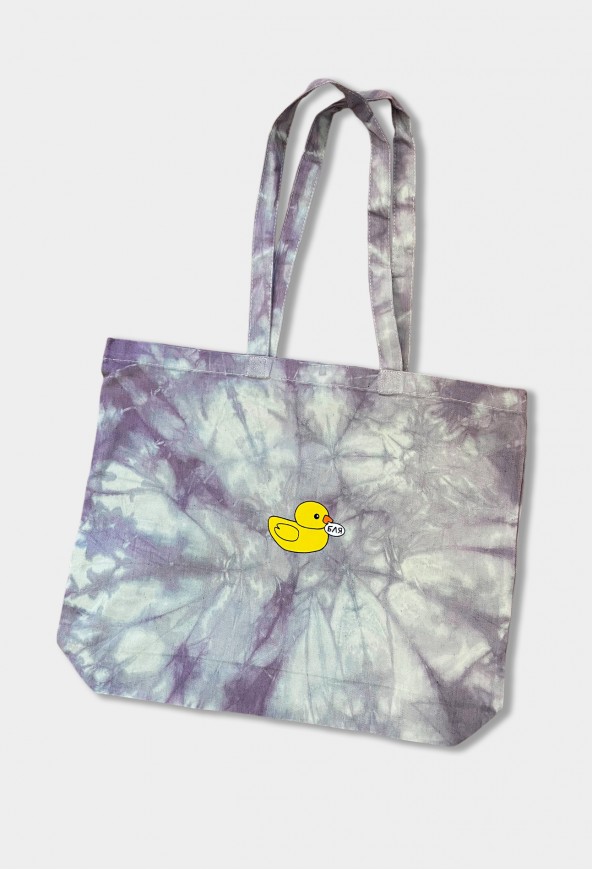 TIE-DYE БЛЯDUCK TOTE BAG