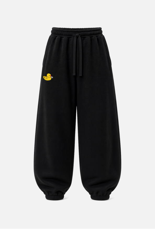 SWEATPANTS THIS БЛЯDUCK EMBROIDERY