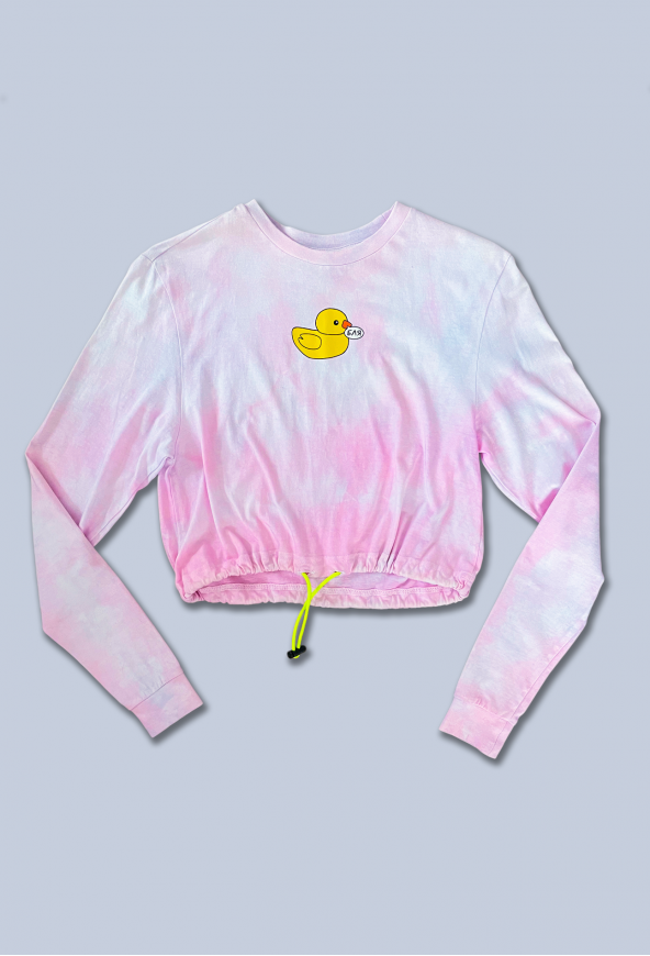 БЛЯDUCK CROPPED LONG SLEEVE